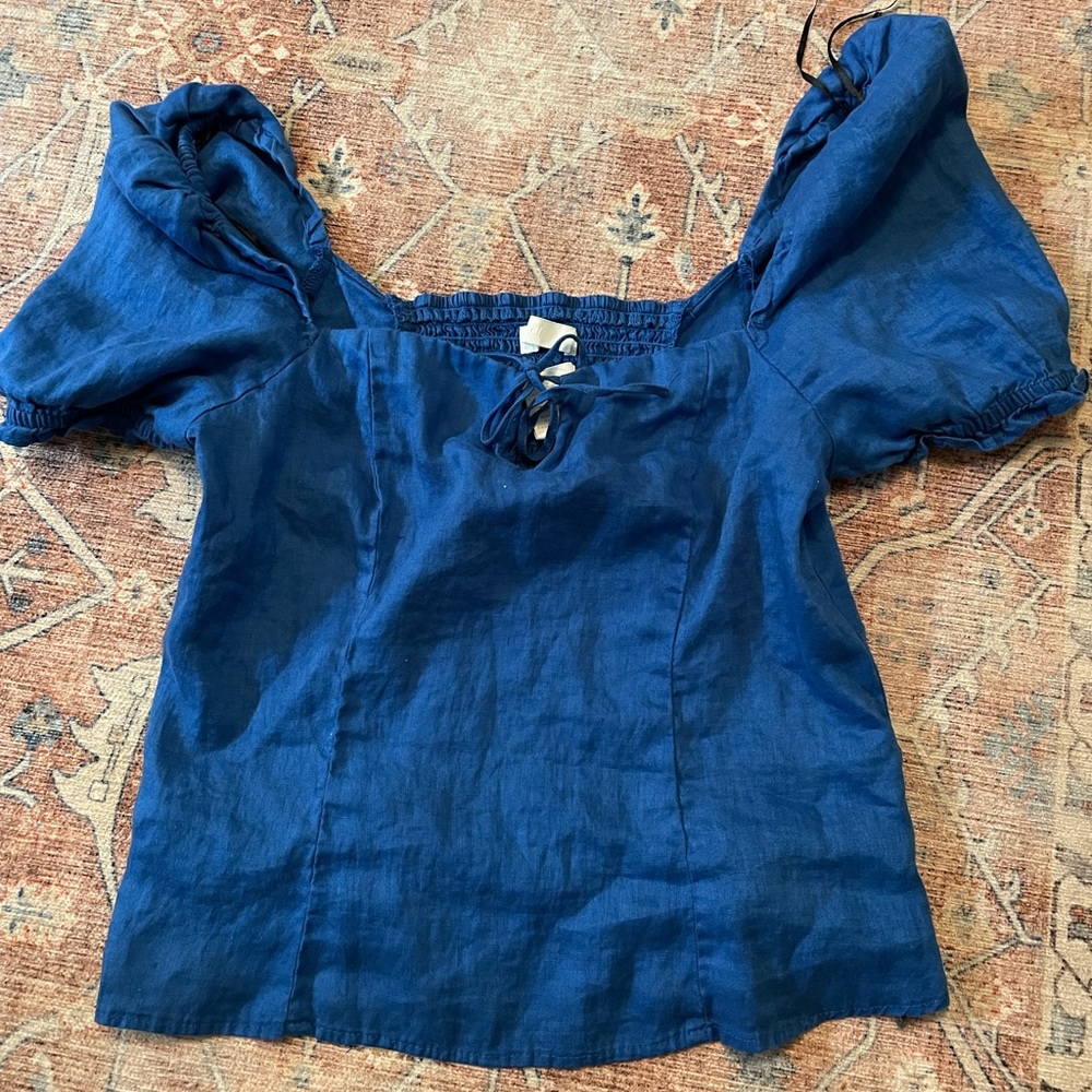 H&M linen top